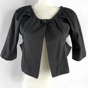 BCBGeneration Cropped Jacket (Black) - XS